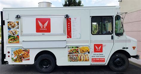 hermes catering|Hermes food truck caduceus.